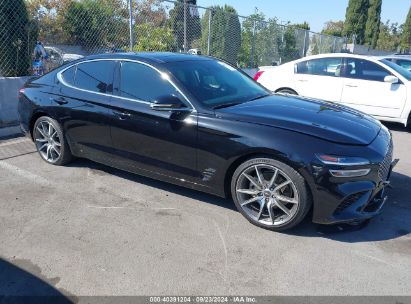 2022 GENESIS G70 2.0T RWD Black  Gasoline KMTG34TA2NU086267 photo #1