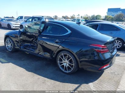 2022 GENESIS G70 2.0T RWD Black  Gasoline KMTG34TA2NU086267 photo #4