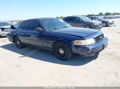 2006 FORD CROWN VICTORIA POLICE/POLICE INTERCEPTOR Blue  Gasoline 2FAFP71W66X123853 photo #1