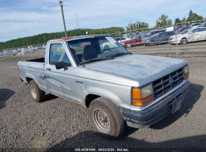 1992 FORD RANGER Silver  Gasoline 1FTCR10U6NUC68935 photo #1