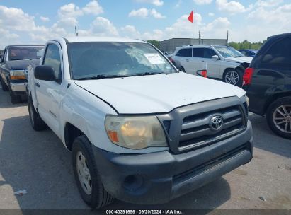 2010 TOYOTA TACOMA White  Gasoline 5TENX4CN9AZ699260 photo #1