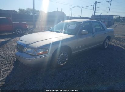 2004 MERCURY GRAND MARQUIS GS Gray  Gasoline 2MEFM74W74X605810 photo #3