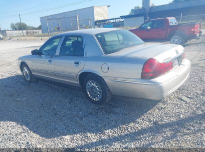 2004 MERCURY GRAND MARQUIS GS Gray  Gasoline 2MEFM74W74X605810 photo #4