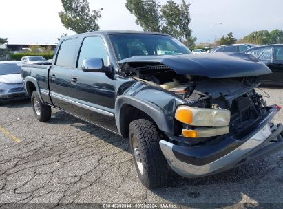 2002 GMC SIERRA 1500HD SLE Black  Gasoline 1GTGC13U12F134493 photo #1