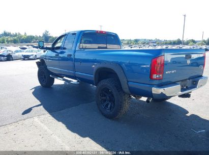 2005 DODGE RAM 2500 SLT/LARAMIE Blue  Gasoline 3D7KS28D45G707438 photo #4