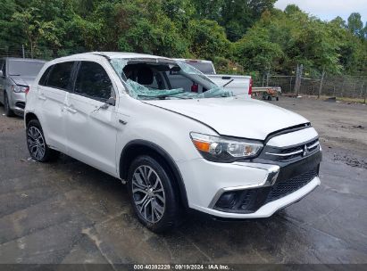 2018 MITSUBISHI OUTLANDER SPORT 2.0 ES White  Gasoline JA4AP3AU8JU016812 photo #1