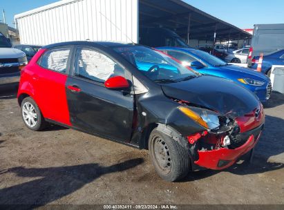 2014 MAZDA MAZDA2 SPORT Black  Gasoline JM1DE1KZXE0186500 photo #1