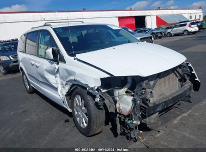 2014 CHRYSLER TOWN & COUNTRY TOURING White  Flexible Fuel 2C4RC1BG5ER398379 photo #1