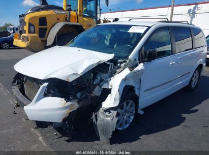 2014 CHRYSLER TOWN & COUNTRY TOURING White  Flexible Fuel 2C4RC1BG5ER398379 photo #3