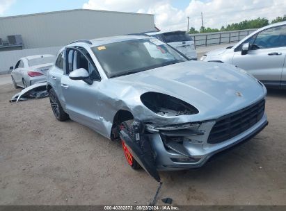 2016 PORSCHE MACAN TURBO Silver  Gasoline WP1AF2A56GLB91813 photo #1