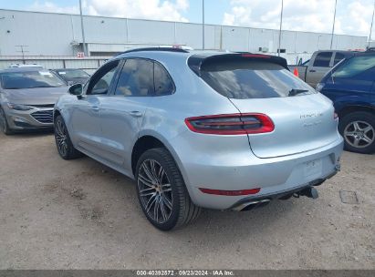 2016 PORSCHE MACAN TURBO Silver  Gasoline WP1AF2A56GLB91813 photo #4