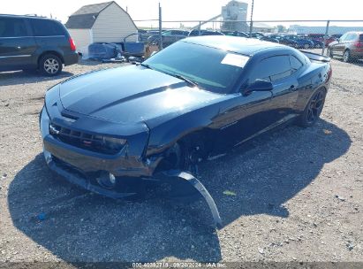 2010 CHEVROLET CAMARO 2SS Black  Gasoline 2G1FK1EJ4A9206630 photo #3