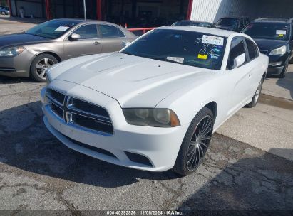 2011 DODGE CHARGER White  Flexible Fuel 2B3CL3CG4BH531152 photo #3