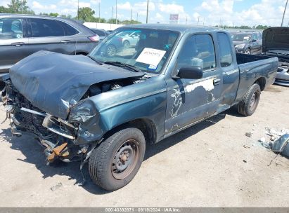 1996 TOYOTA TACOMA XTRACAB Green  Gasoline 4TAVL52N2TZ203843 photo #3