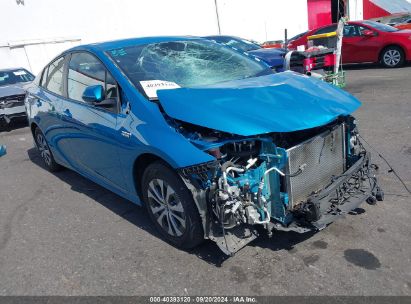 2021 TOYOTA PRIUS PRIME XLE Blue  Hybrid JTDKAMFP5M3174989 photo #1