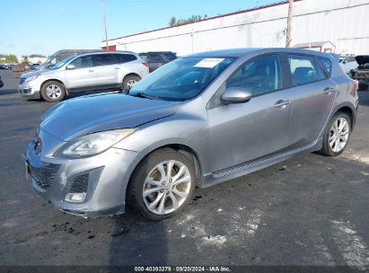 2010 MAZDA MAZDA3 S GRAND TOURING Gray  Gasoline JM1BL1H60A1281663 photo #3