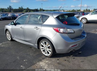 2010 MAZDA MAZDA3 S GRAND TOURING Gray  Gasoline JM1BL1H60A1281663 photo #4