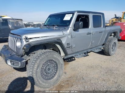 2021 JEEP GLADIATOR SPORT S 4X4 Silver  Gasoline 1C6HJTAG4ML524194 photo #3