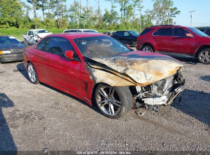 2015 BMW 435I XDRIVE Red  Gasoline WBA3T7C50FP942373 photo #1