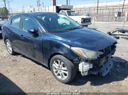 2016 SCION IA Dark Blue  Gasoline 3MYDLBZV3GY106026 photo #1