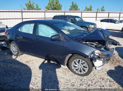 2019 TOYOTA COROLLA LE Gray  Gasoline 5YFBURHE3KP907108 photo #1