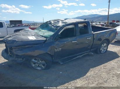 2014 RAM 1500 BIG HORN Black  Flexible Fuel 1C6RR7GG7ES437439 photo #3