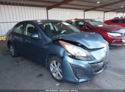 2011 MAZDA MAZDA3 I TOURING Light Blue  Gasoline JM1BL1VG5B1900790 photo #1