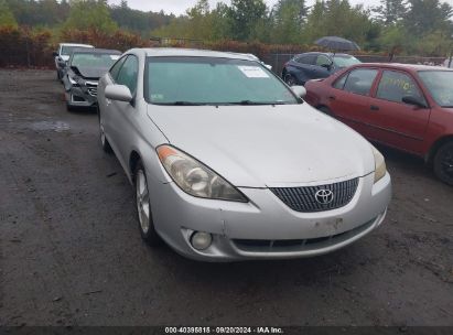 2004 TOYOTA CAMRY SOLARA SLE V6 Silver  Gasoline 4T1CA30P14U005503 photo #1