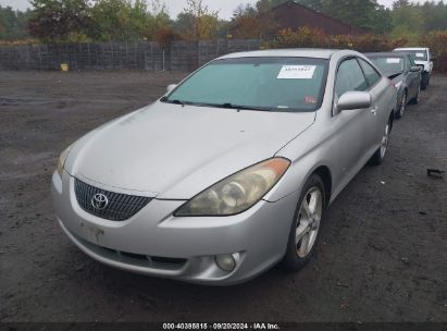 2004 TOYOTA CAMRY SOLARA SLE V6 Silver  Gasoline 4T1CA30P14U005503 photo #3