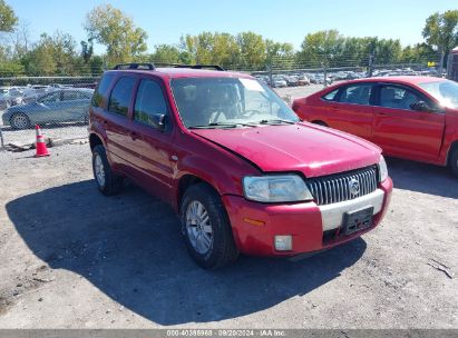 2006 MERCURY MARINER LUXURY/PREMIER Burgundy  Gasoline 4M2YU56136DJ08340 photo #1