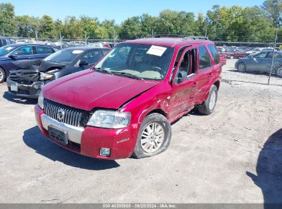 2006 MERCURY MARINER LUXURY/PREMIER Burgundy  Gasoline 4M2YU56136DJ08340 photo #3