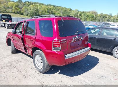 2006 MERCURY MARINER LUXURY/PREMIER Burgundy  Gasoline 4M2YU56136DJ08340 photo #4