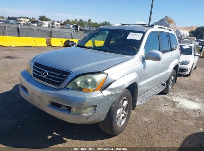 2007 LEXUS GX 470 Silver  Gasoline JTJBT20X970146834 photo #3