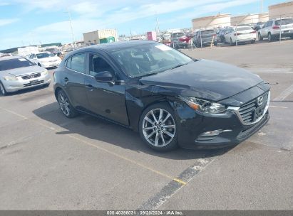 2018 MAZDA MAZDA3 TOURING Black  Gasoline 3MZBN1L30JM223415 photo #1