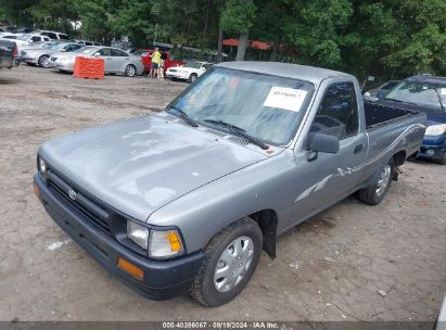 1993 TOYOTA PICKUP 1/2 TON SHORT WHLBASE STB Silver  Gasoline 4TARN81A2PZ081566 photo #3