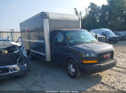 2018 GMC SAVANA CUTAWAY WORK VAN Gray  Flexible Fuel 7GZ37TCG6JN901352 photo #1