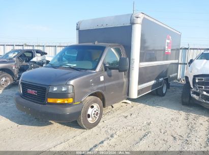 2018 GMC SAVANA CUTAWAY WORK VAN Gray  Flexible Fuel 7GZ37TCG6JN901352 photo #3