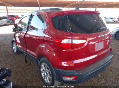 2019 FORD ECOSPORT SE Maroon  Gasoline MAJ3S2GE3KC279746 photo #4