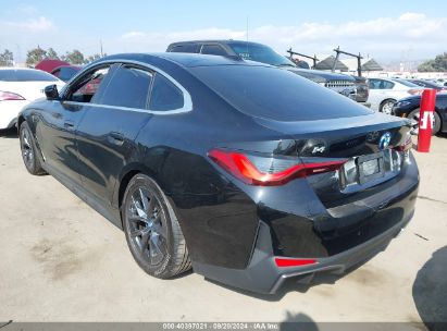 2024 BMW I4 EDRIVE35 Black  Electric WBY43AW09RFS93217 photo #4