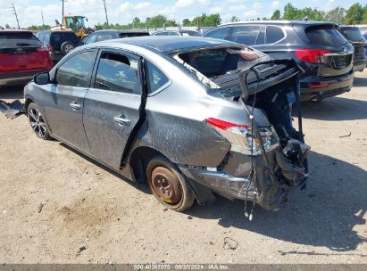 2015 NISSAN SENTRA S Gray  Gasoline 3N1AB7AP3FY346404 photo #4