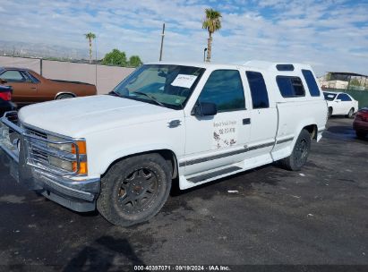 1996 CHEVROLET GMT-400 C1500 White  Gasoline 2GCEC19R0T1198544 photo #3