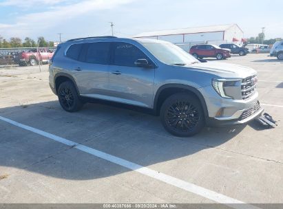 2024 GMC ACADIA FWD ELEVATION Gray  Gasoline 1GKENKKS3RJ203350 photo #1