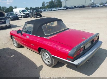 1989 ALFA ROMEO SPIDER VELOCE Red  Gasoline ZARBA5586K1066203 photo #4