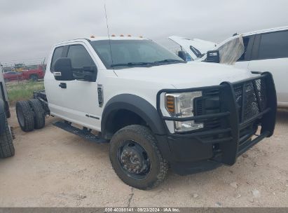 2019 FORD F-450 CHASSIS XL   Diesel 1FD0X4HT0KEF21481 photo #1