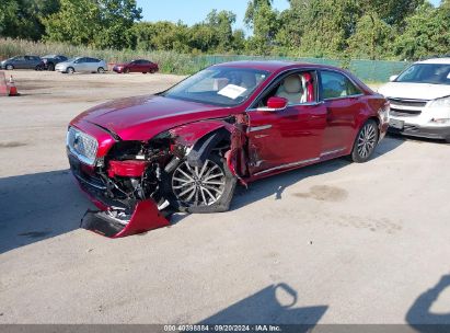 2017 LINCOLN CONTINENTAL SELECT Burgundy  Gasoline 1LN6L9TP8H5605540 photo #3