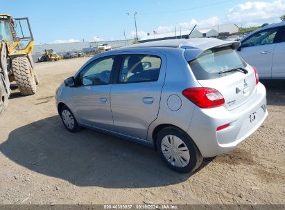 2020 MITSUBISHI MIRAGE ES Silver  Gasoline ML32A3HJ1LH005253 photo #4