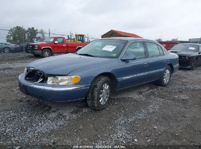 2000 LINCOLN CONTINENTAL Light Blue  Gasoline 1LNHM97V6YY767048 photo #3