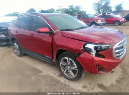 2019 GMC TERRAIN SLT Red  Gasoline 3GKALPEVXKL186262 photo #1