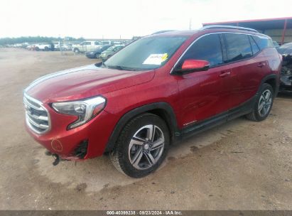 2019 GMC TERRAIN SLT Red  Gasoline 3GKALPEVXKL186262 photo #3