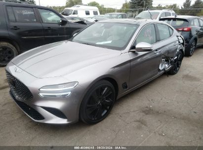 2023 GENESIS G70 2.0T AWD Gray  Gasoline KMTG34TA0PU111329 photo #3